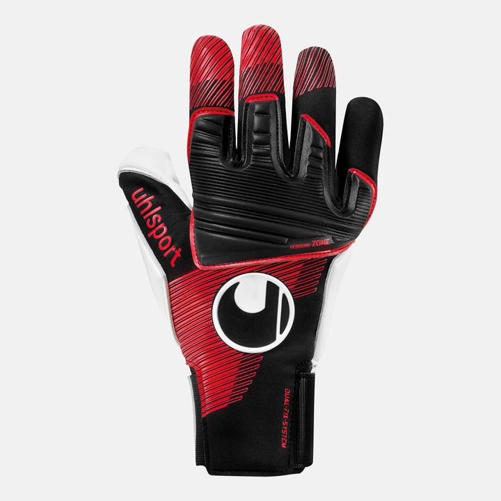 Produktbild Uhlsport Powerline Absolutgrip Reflex Torwarthandschuhe schwarz/rot/Weiss