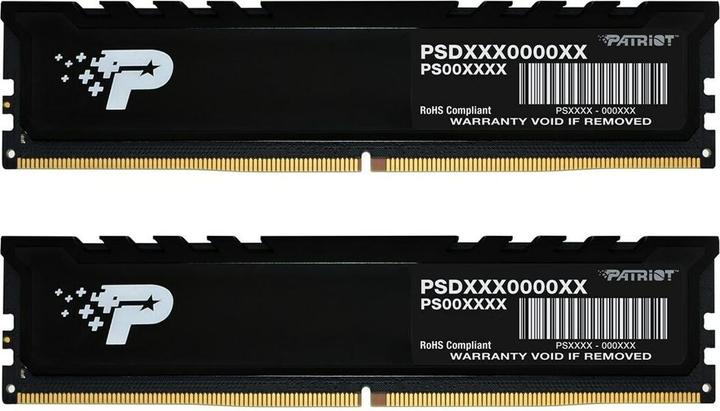 Image du produit Patriot Premium Black DDR5 2x8GB 5600MHz (2 x 8GB, 5600 MHz, RAM DDR5, DIMM)