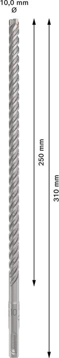 Productafbeelding Bosch Zubehör Pro SDS plus-5X hamerboor (10 mm)