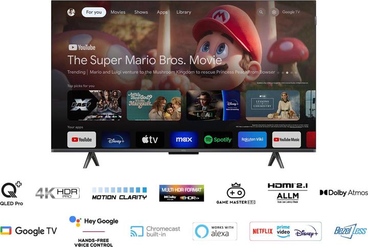 Image du produit TCL 43C655 (43", QLED, 4K, 2024)