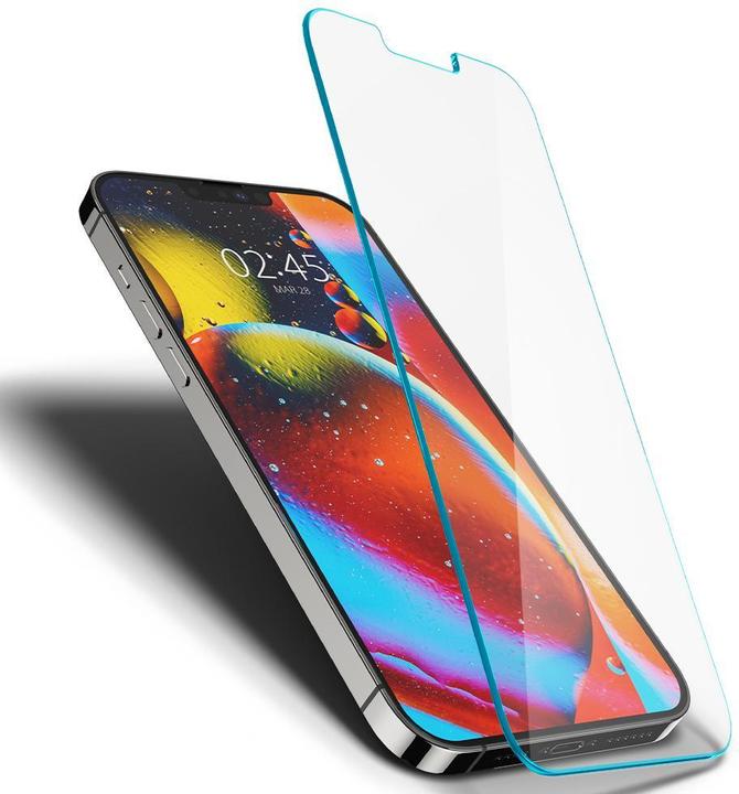 Productafbeelding Spigen Glass.tR EZ Fit (2 Stuk, Apple iPhone 14, Apple iPhone 13, Apple iPhone 13 Pro)