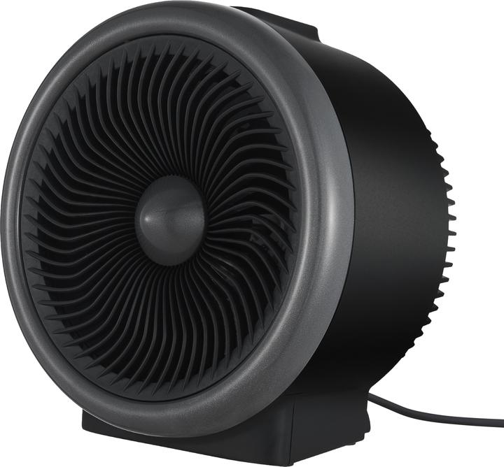 Nordic Home Fan Heater, heating and cooling,2000W, black (2000 W)