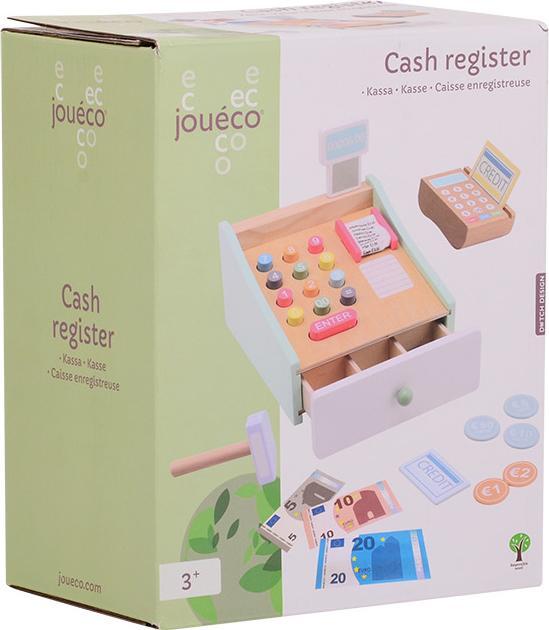 Actual product image Jouéco Houten cash desk with scanner