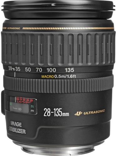Canon EF 28-135mm, f/3.5 - 5.6 IS USM - Schweiz Ware (Canon EF, Vollformat)