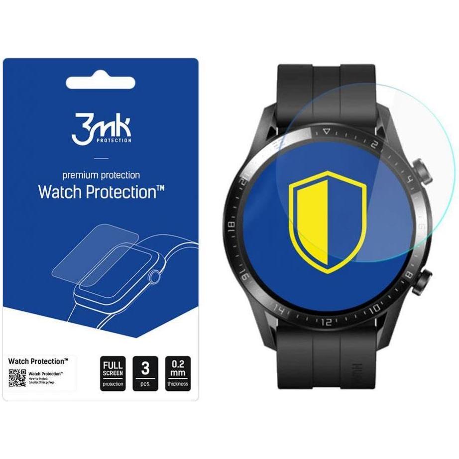 3MK hybrid glass Watch Protection FG for Huawei Watch GT 2 46mm, Accessori per smartwatch