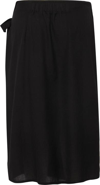 Immagine prodotto Ulla Popken Gonna a portafoglio in misto lino con laccetto e cintura comfort (54)