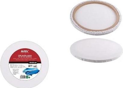 Produktbild Main paper Runde Leinwand 30x30x1,6cm 380g/m2