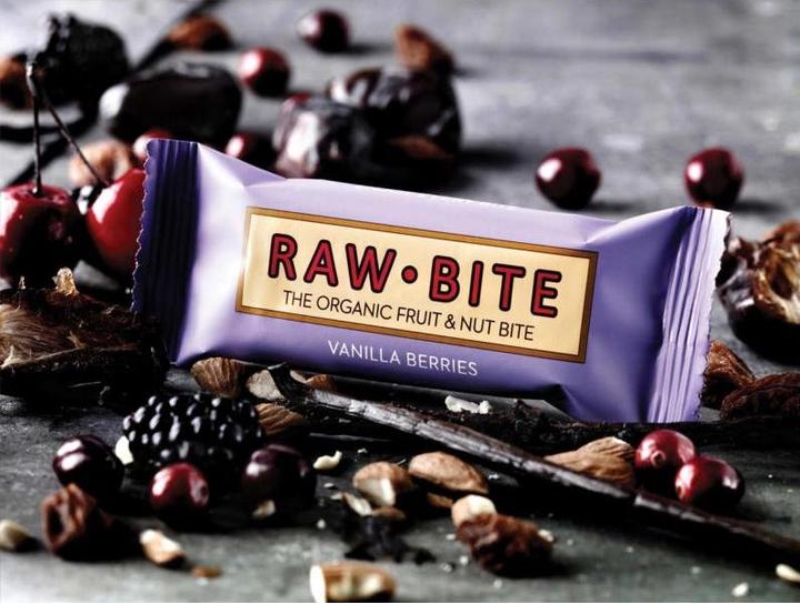 Produktbild Raw Bite Vanilla Berries Rohkost-Riegel Bio (1 Stk., 50 g)