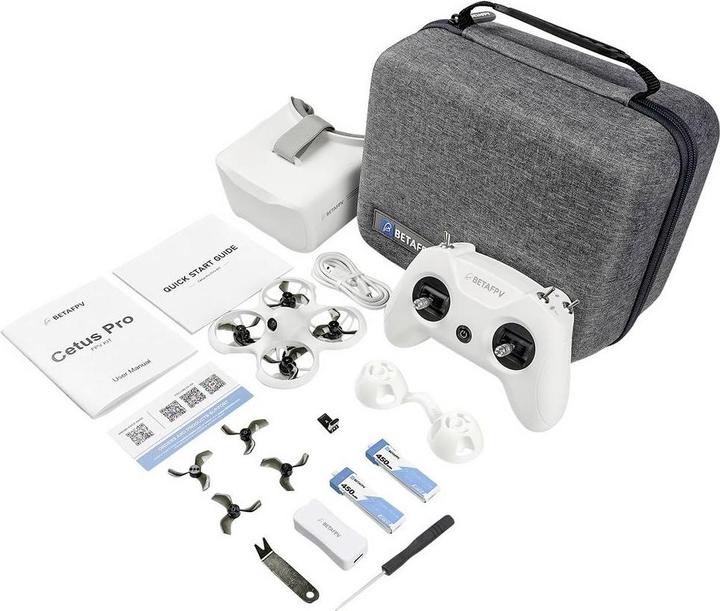Immagine prodotto BetaFPV Cetus Pro FPV Kit Race Copter RtF FPV Race, First Person View (4 min, 33.19 g)