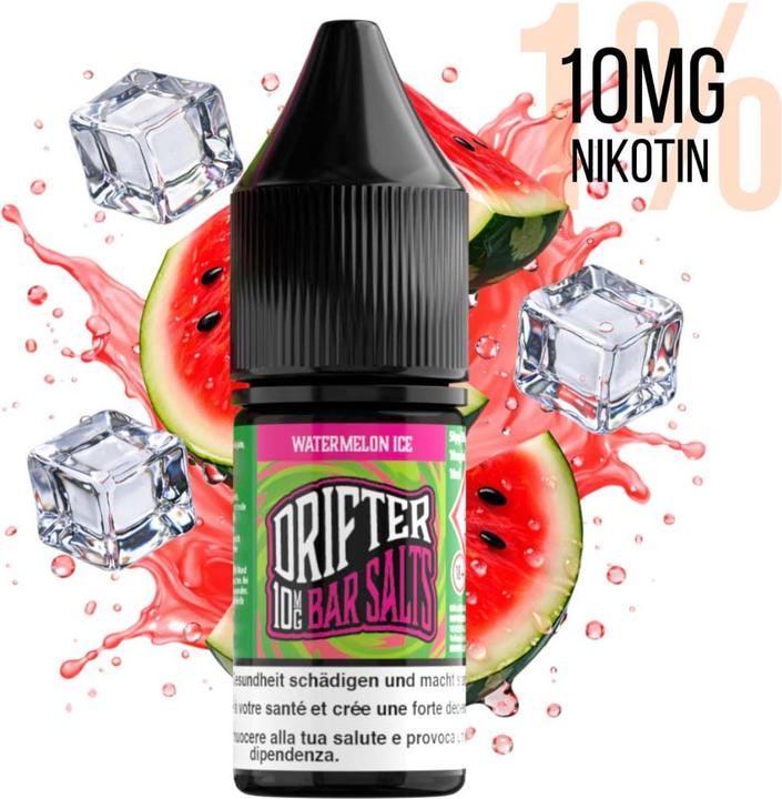 Image du produit Drifter Bar Salts Watermelon Ice 10mg (Pastèque)