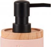 Actual product image Berilo pink bamboo resin dispenser