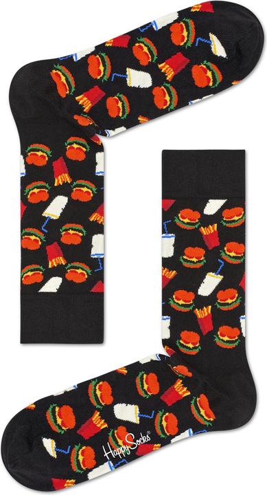 Happy Socks Hamburger (Une unité par pack, 41 - 46)