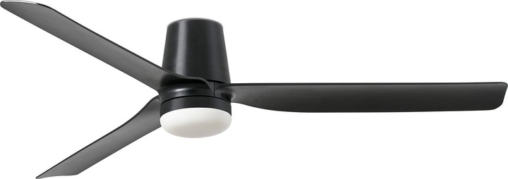 Actual product image Faro DC Deckenventilator Punt Tub SW-SW mit LED