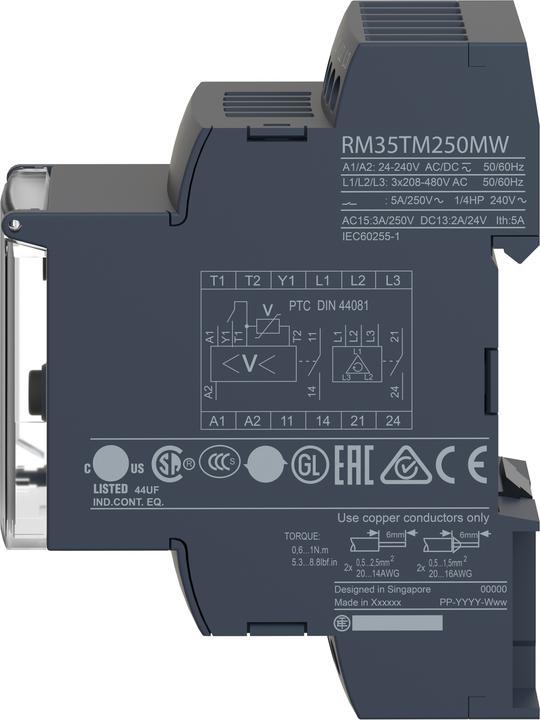 Produktbild Schneider Electric Phasenwächter RM35TM250MW