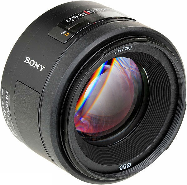 Image du produit Sony 50mm f/1.4, Full Frame A-Mount (Sony A)
