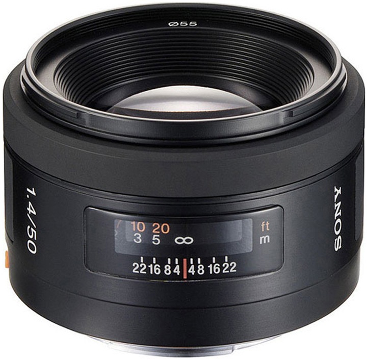 Image du produit Sony 50mm f/1.4, Full Frame A-Mount (Sony A)