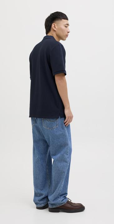 Actual product image Jack & Jones Jjeaustin Zip Polo Ss Noos (L)