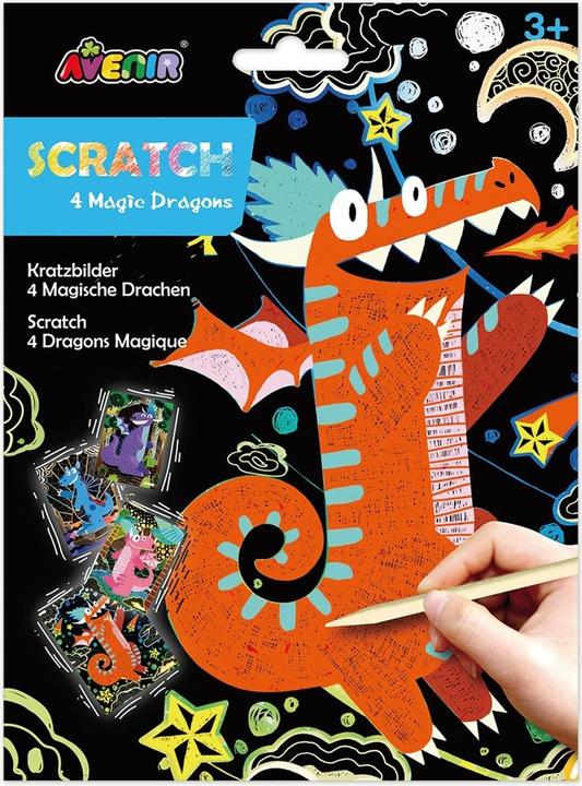 Image du produit Avenir AVE Scratch-4 Dragons magiques