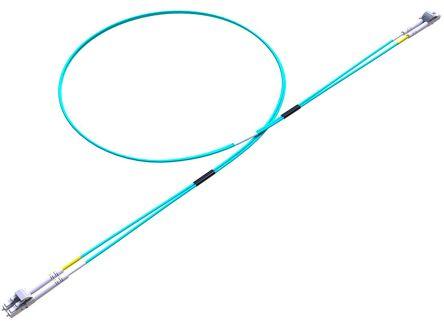 Produktbild RS PRO Patchcord Multimode LC - LC Aqua 10m (10 m)