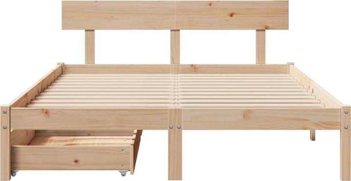 Produktbild VidaXL Bett ohne Matratze (120 x 190 cm)