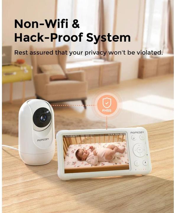 Actual product image Momcozy Baby monitor (Video & Audio, 300 m)