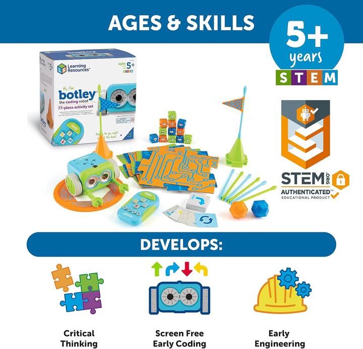 Produktbild Learning Resources botley - der programmierbare Roboter