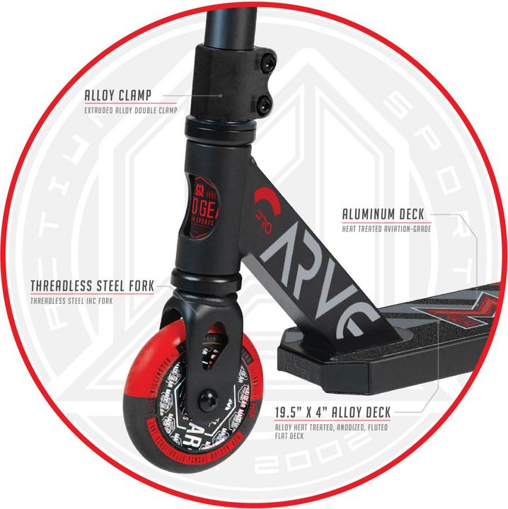 Actual product image Madd gear Carve Pro X