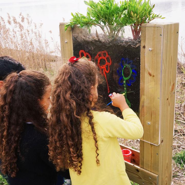 Actual product image Classic World Houten Plantenbak 'Zie het Groeien'