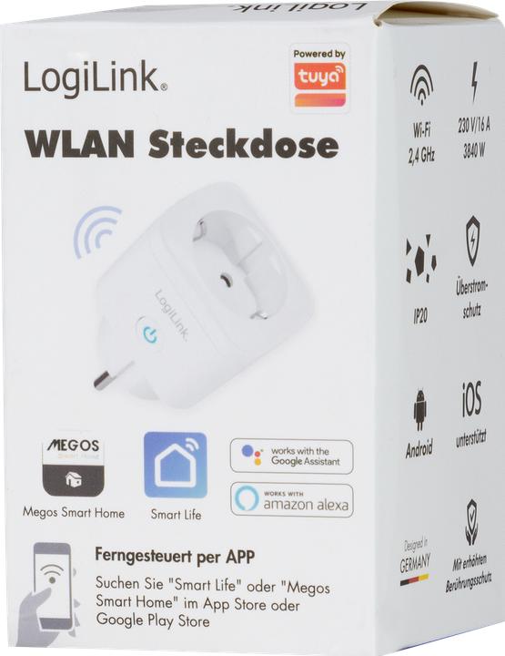 Immagine prodotto LogiLink Spina Smart Home Wi-Fi CEE 7/3