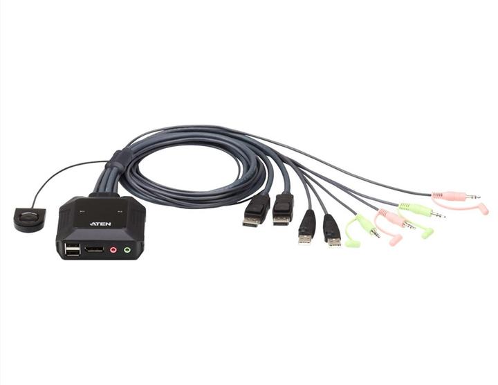 Image du produit Aten CS22DP : commutateur KVM USB DP, 2Port