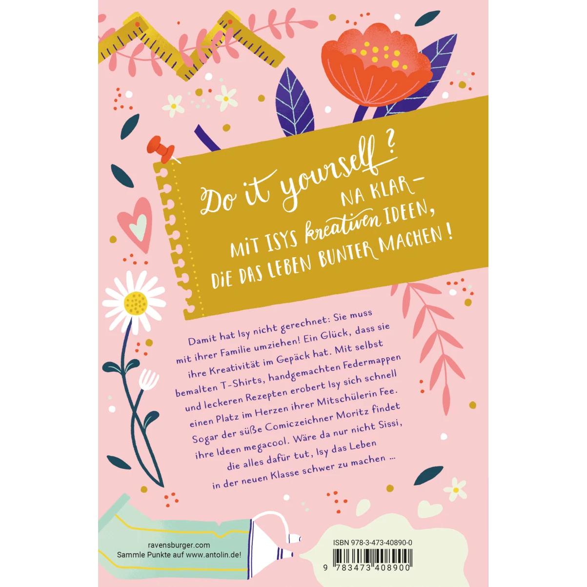 Thumbnail - Ist doch Isy!, Band 1: Von Handlettering, Upcycling und neuen Freundschaften, Kinderbücher von Annette Neubauer, Laura R...