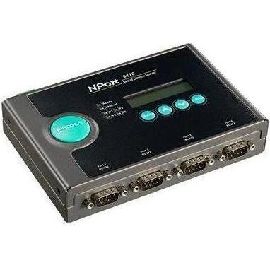 Moxa NPORT 5410 - Server di dispositivi seriali RS-232 con 4 porte, Convertitore
