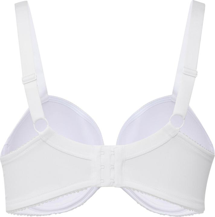 Immagine prodotto Ulla Popken Damen grosse Grössen Bügel-BH, Softschale, Cup B-E weiss 85B 697144209-85B (85 B)