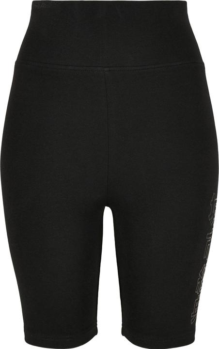 Actual product image Urban Classics Ladies High Waist Branded Cycle Shorts (S)