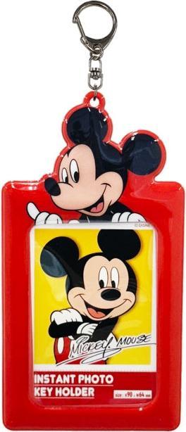 Actual product image Disney Mickey Mouse card holder (instant photo key ring)