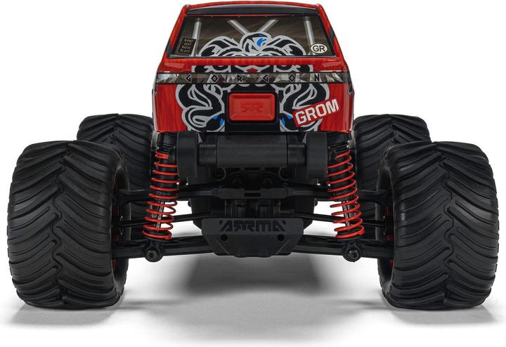 Actual product image Arrma Monster Truck Gorgon Grom Brushed 4x4 RTR 1:16 Rot (RTR Ready-to-Run)