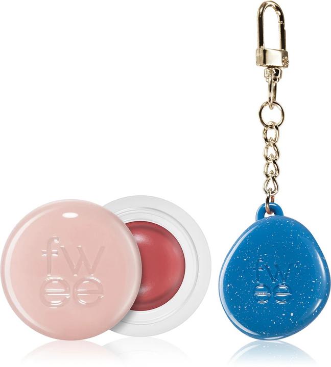 Produktbild Fwee Blurry Pudding Pot Keychain Set - Airbrushed Blush & Buildable Lip