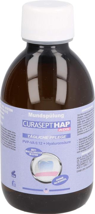 Immagine prodotto Curasept HAP012 PVP-VA 0,12 + Hyaluron Collutorio, 200 ml FLA (200 ml, Collutorio)