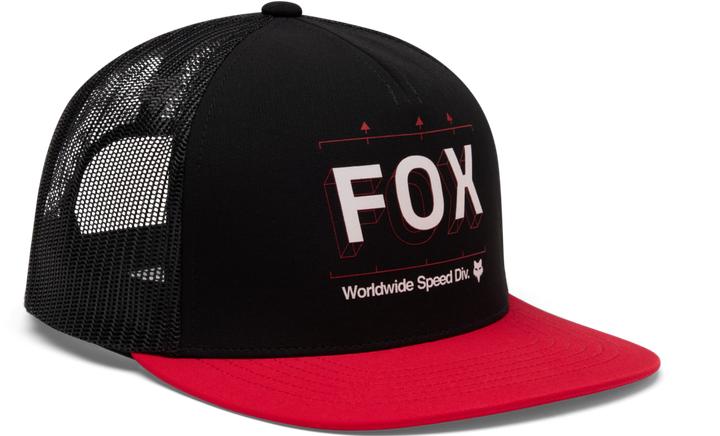 Actual product image Fox Image Print Snapback Trucker (One size)