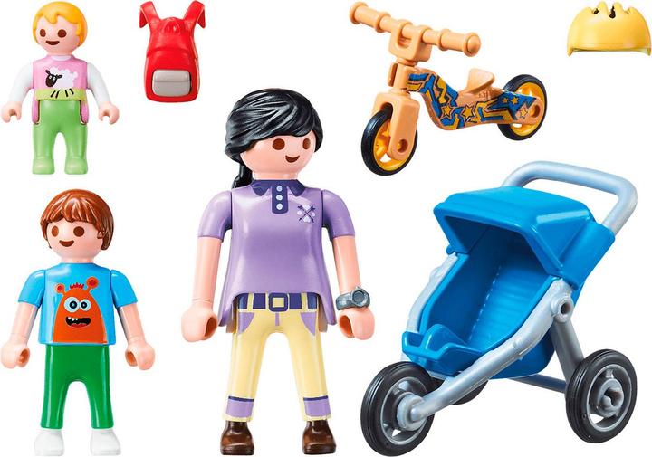 Produktbild Playmobil Mama mit Kindern (70284, Playmobil City Life)