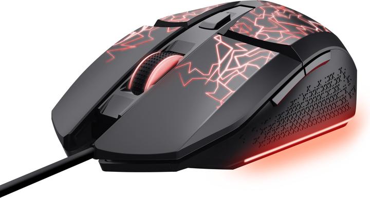 Actual product image Trust Gxt113 Felox LED Gaming Mouse (Cable)