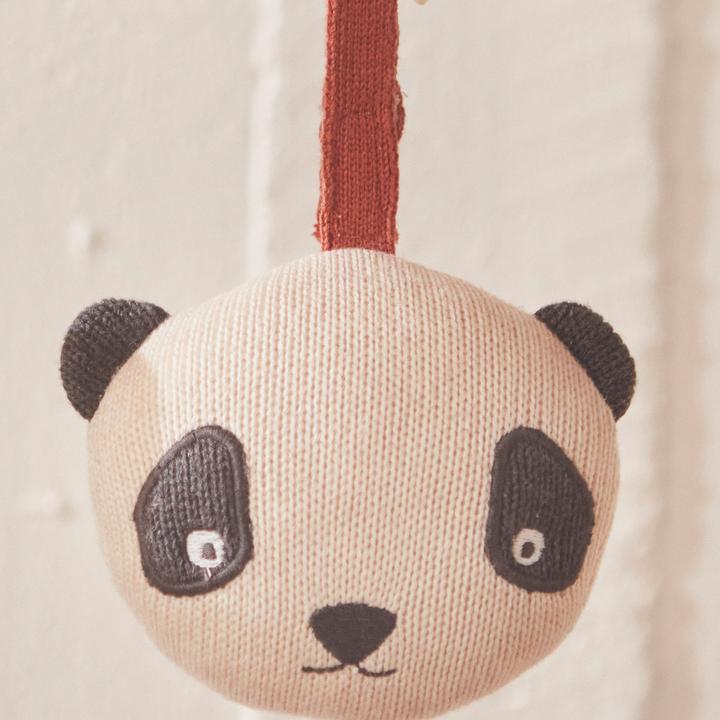 Actual product image OYOY Mini Musical Clock Panda