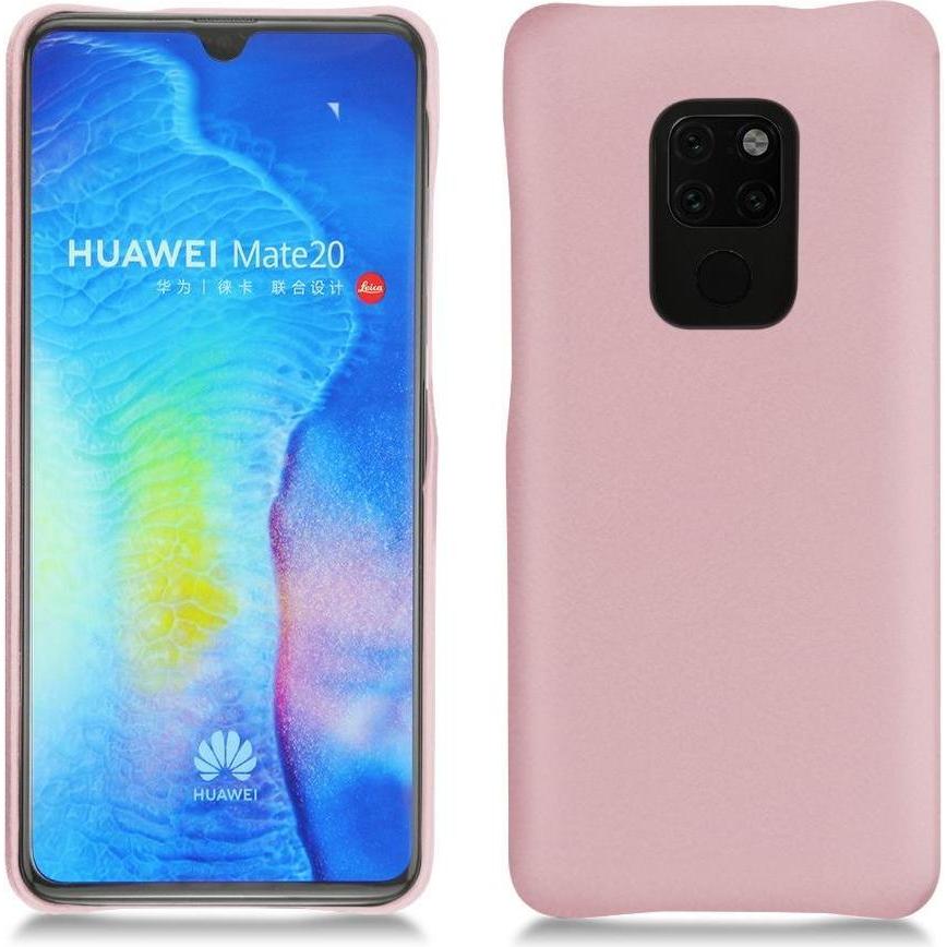 Noreve Lederschutzhülle (Huawei Mate 20), Smartphone Hülle, Rosa