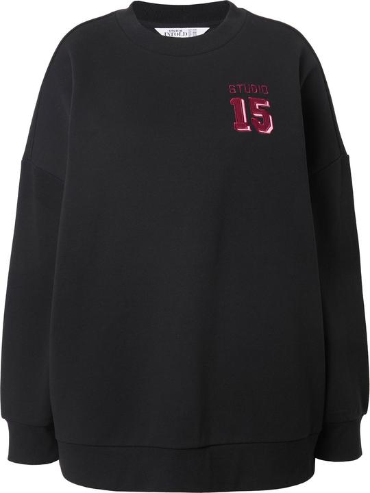 Actual product image Studio Untold Sweatshirt, oversized, Satin-Zahl, Ballonärmel (56)