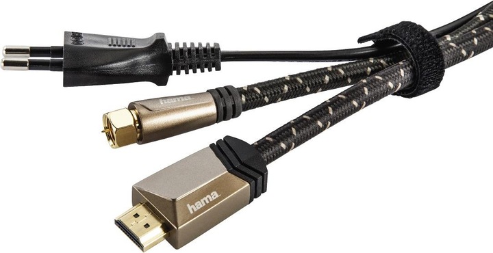 Actual product image Hama Velcro cable ties (Plastic cable ties, 200 mm, 20 pcs.)