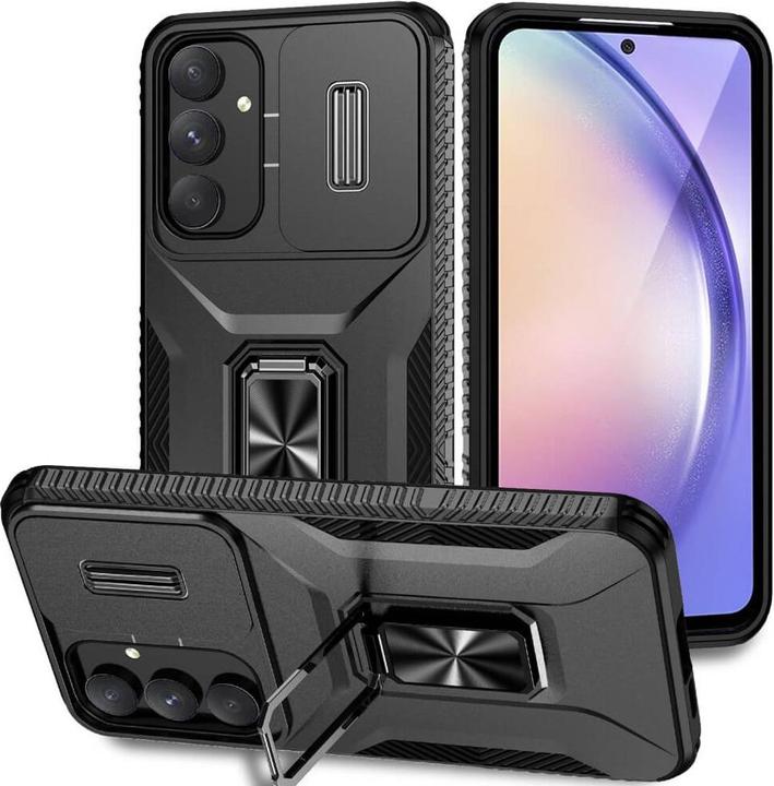 Cover-Discount Galaxy A55 - Armor Case avec kickstand (Samsung Galaxy A55)