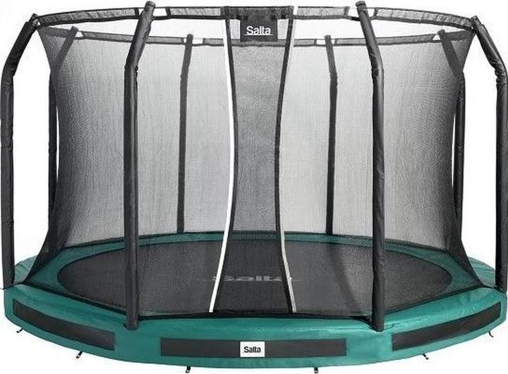 Salta Premium Ground - inground trampoline met veiligheidsnet - 251 cm - Groen