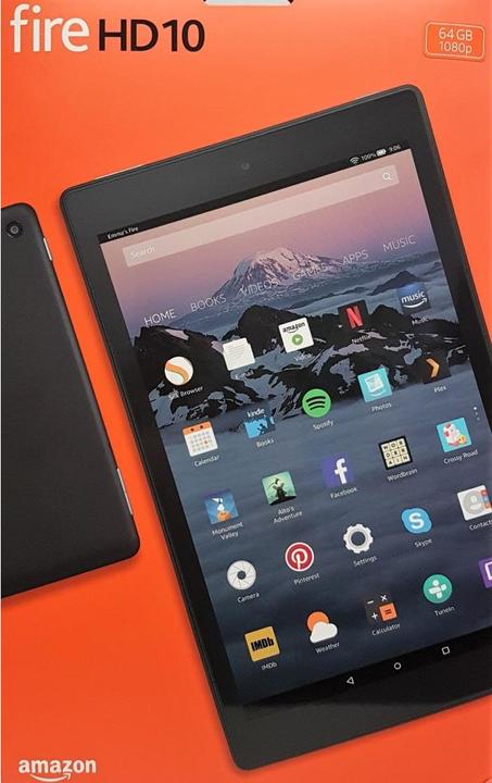 Produktbild Amazon Fire HD 10 7th Generation (10.10", 64 GB, Schwarz)