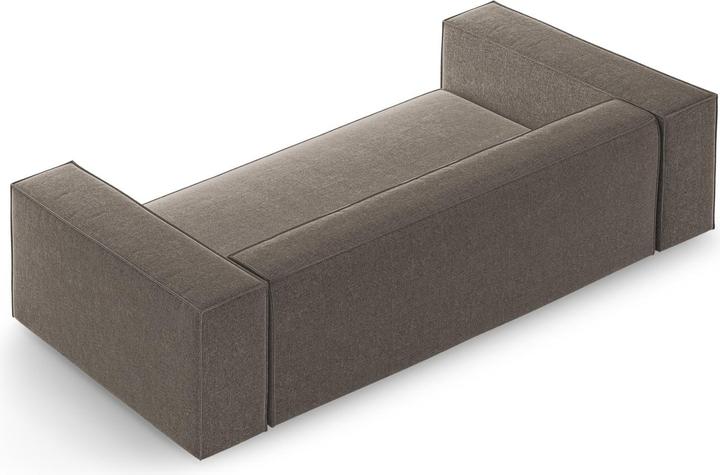 Actual product image Cosmopolitan Design Sofa, "Arendal", 2 Seats, Grey, 180x102x70 Made in Europe (2 person sofa)