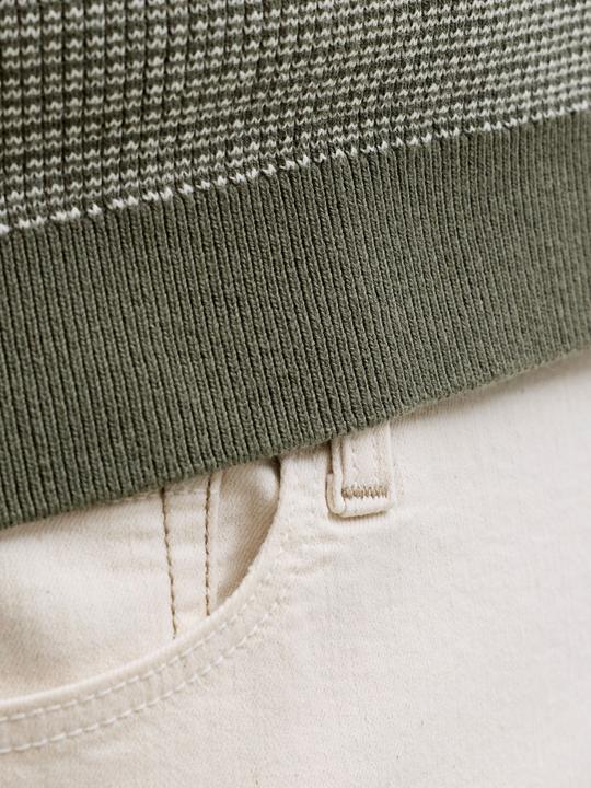 Produktbild Jack & Jones Jprblahudson Knit Split Neck Ss Sn (XXL)